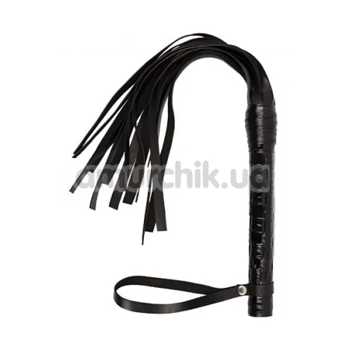 Плеть VIP Leather Flogger, черная