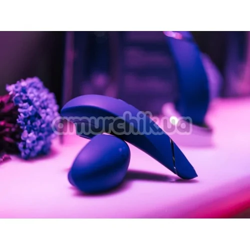 Симулятор орального сексу для жінок Womanizer Premium, синій