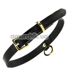 Нашийник Upko Leather Thin Choker, чорний - Фото №1