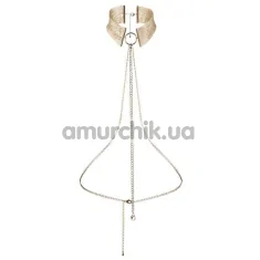 Ошейник Bijoux Indiscrets Desir Metallique Collar, золотой - Фото №1