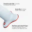 Фалоімітатор Fun Factory The Boss Dildo, світло-блакитний - Фото №6
