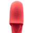 Вибратор для клитора и точки G Tongue Licking Vibrator, красный - Фото №5