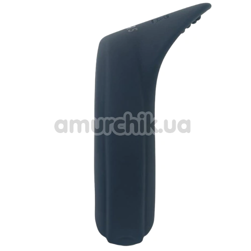 Виброкольцо для члена Boners Vibrating Cockring, синее