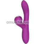 Вібратор Boss Series Air Pulsing Massager,, фіолетовий - Фото №1