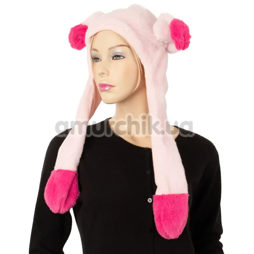 Шапка з пенісами Hat With Inflatable Penis, тілесна