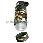 Мастурбатор PDX Plus Fap Flask Happy Camper, камуфляжный - Фото №1