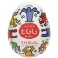 Мастурбатор Tenga Egg Keith Haring Dance Денс - Фото №1