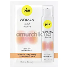 Возбуждающий гель с эффектом вибрации Pjur Woman Lust Intense, 1.5 мл - Фото №1