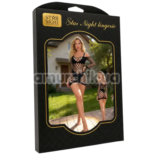 Платье Star Night Net Summer Mini Dress, черное