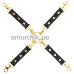 Ремінці для фіксаторів Taboom Wild Roses Hogtie, чорні - Фото №1