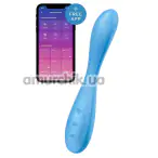 Вібратор для точки G Satisfyer G-Spot Flex 4+, блакитний - Фото №1