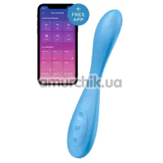 Вибратор для точки G Satisfyer G-Spot Flex 4+, голубой - Фото №1