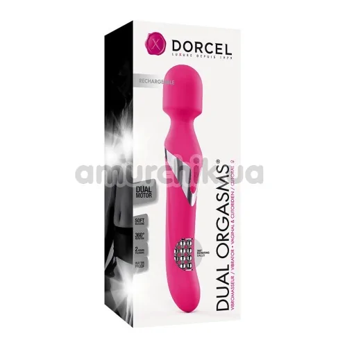 Универсальный вибромассажер Dorcel Dual Orgasms, розовый