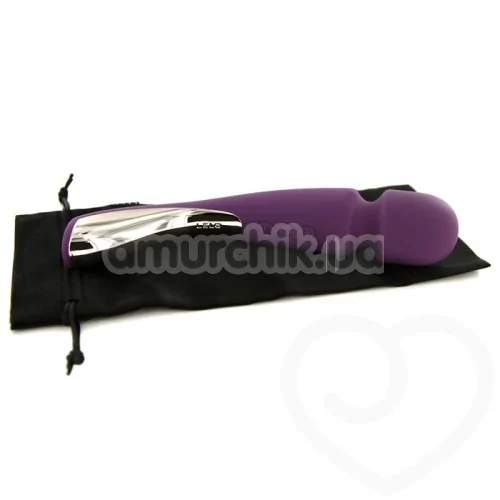 Универсальный массажер Lelo Smart Wand Medium Plum (Лело Смарт Ванд), средний фиолетовый