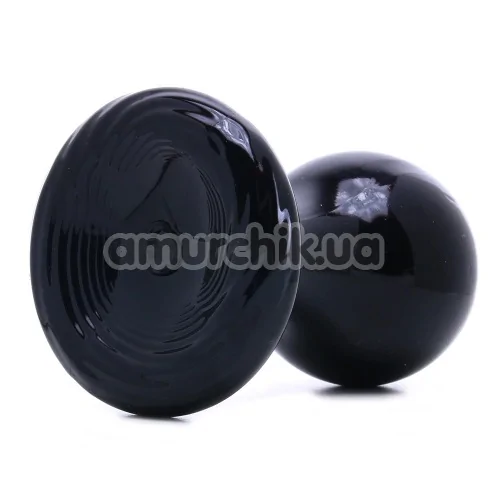 Анальна пробка Luna Balls Medium, чорна