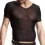Футболка чоловіча Blue Line Pro-Mesh V-Neck Tee Black (модель BLM020BLK)