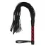 Плеть Premium Leather Flogger, черно-красная