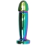 Анальная пробка с радужным кристаллом Exclusivity Jewellery Multicolour Penis Plug S, радужная - Фото №1