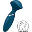 Універсальний вібромасажер Satisfyer Mini Wand-er, синій - Фото №6