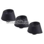 Набор насадок на симулятор орального секса для женщин Womanizer Inside Out, Duo (Size M), черный - Фото №1