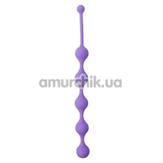 Анальная цепочка See You Five Beads, фиолетовая - Фото №1