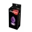 Анальна пробка з прозорим кристалом Mai Attraction Pleasure Toys L №49, фіолетова - Фото №3