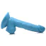 Фаллоимитатор Pop Peckers Dildo With Balls 6.5, голубой - Фото №2