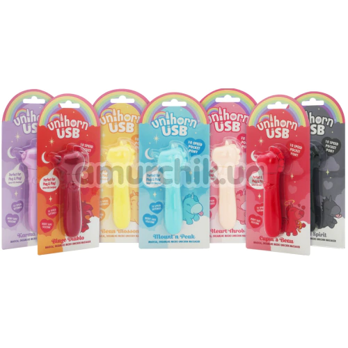 Кліторальний вібратор Unihorn Usb Karma Lilac, фіолетовий