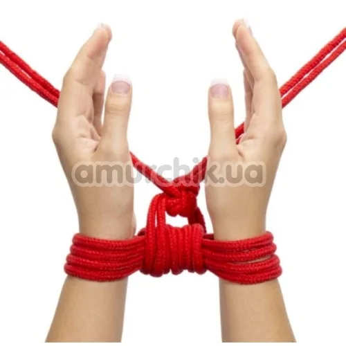 Веревка Fetish Bondage Rope, красная