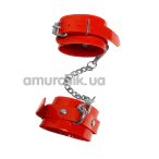 Фіксатори для рук Feral Feelings Hand Restraints Laquer, червоні - Фото №1