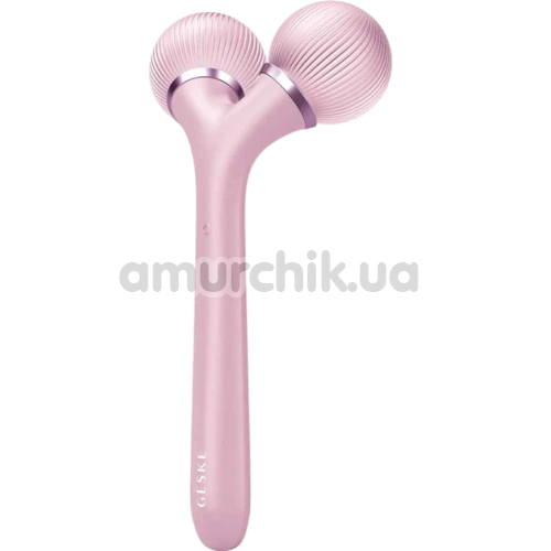 Ультразвуковий масажер Geske Sonic Facial & Body Roller 4 in 1, світло-рожевий