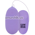 Віброяйце Luv Egg XL, фіолетове - Фото №1