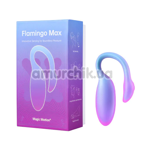Вибратор Magic Motion Magic Flamingo Max, фиjлетовый