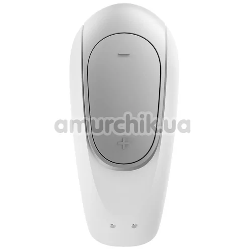 Вибратор Satisfyer Double Fun Partner Vibrator, белый