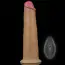 Вибратор с ротацией Dual-Layered Silicone Nature Cock LV410210, телесный - Фото №15