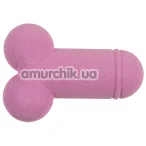 Бомбочка для ванны в виде пениса Willy Bath Fizzer Strawberry Fragrance - клубника, 100 г - Фото №1