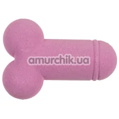 Бомбочка для ванны в виде пениса Willy Bath Fizzer Strawberry Fragrance - клубника, 100 г - Фото №1