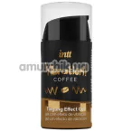 Возбуждающий гель с эффектом вибрации Intt Vibration Coffee Tingling Effect Gel - кофе, 15 мл - Фото №1