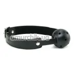 Кляп Sex & Mischief Breathable Ball Gag, чорний - Фото №1