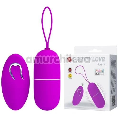 Віброяйце Pretty Love Arvin, фіолетове