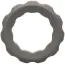 Эрекционное кольцо для члена Alpha Liquid Silicone Erect Ring, серое - Фото №1
