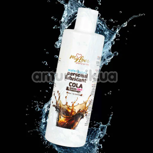 Массажный лубрикант MyLove Aroma Series Personal Lubricant 2in1 Cola - кола, 300 мл