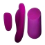 Клиторальный вибратор Passion Play Magnet Panty Vibe With Remote, фиолетовый - Фото №3