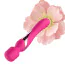 Універсальний вібромасажер Foxshow Silicone Dual Massager, рожевий - Фото №9