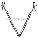 Зажимы для сосков Bedroom Fantasies Nipple Clamps Adjustable, черные - Фото №1