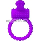 Віброкільце Silicone Vibro Cock Ring, фіолетове - Фото №1