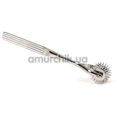 Колесо Вартенберга Liebe Seele X-Rose Three-Row Wartenberg Pinwheels, серебрянное - Фото №1