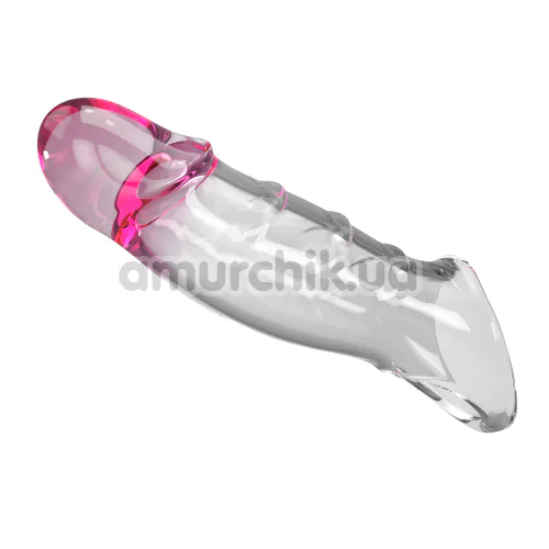 Насадка на пеніс Pretty Love Penis Sleeve Damell, прозора