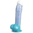Фаллоимитатор Silexd Fantasy Angel 8, голубой - Фото №3