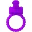 Виброкольцо Silicone Vibro Cock Ring, фиолетовое - Фото №1